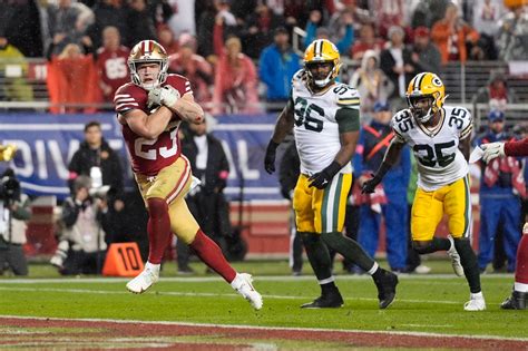 packers vs 49ers results|Christian McCaffrey's 2nd TD rallies the 49ers to 24.
